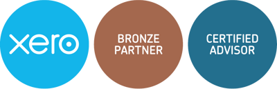 Xero Bronze Partner Certified Advisor badge.