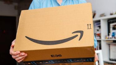 Amazon shipment package used to explain LLC formation and tax rules for expat sellers