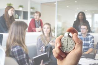 US tax extension Form 4868 filing guide for expats with stopwatch close-up