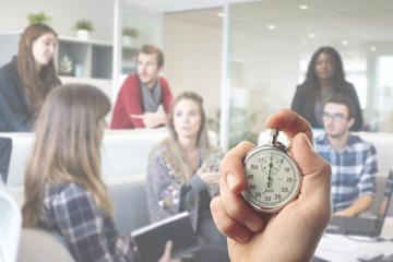 US tax extension Form 4868 filing guide for expats with stopwatch close-up